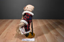 Ganz Cottage Collectible Nicolas Mohair Jointed Tan Bear Plush