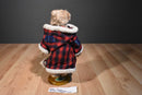 Ganz Cottage Collectible Nicolas Mohair Jointed Tan Bear Plush