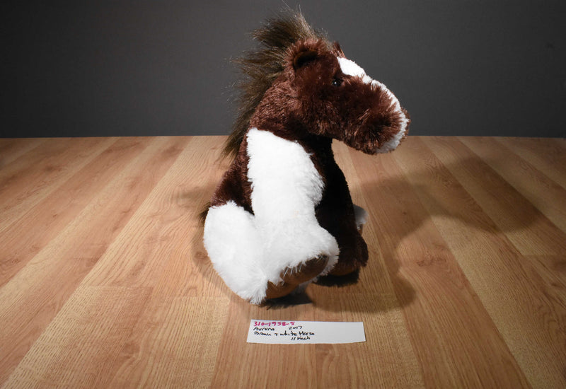 Aurora Brown and White Pinto Paint Horse Pony  2017 Plush