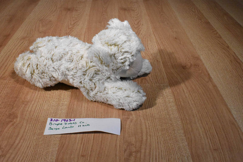 Bright Ideas Beige Lamb Plush