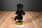 Boyd's Bears Ernest Q. Grimilkin Black White Jointed Cat Pink Bow 1985 Plush