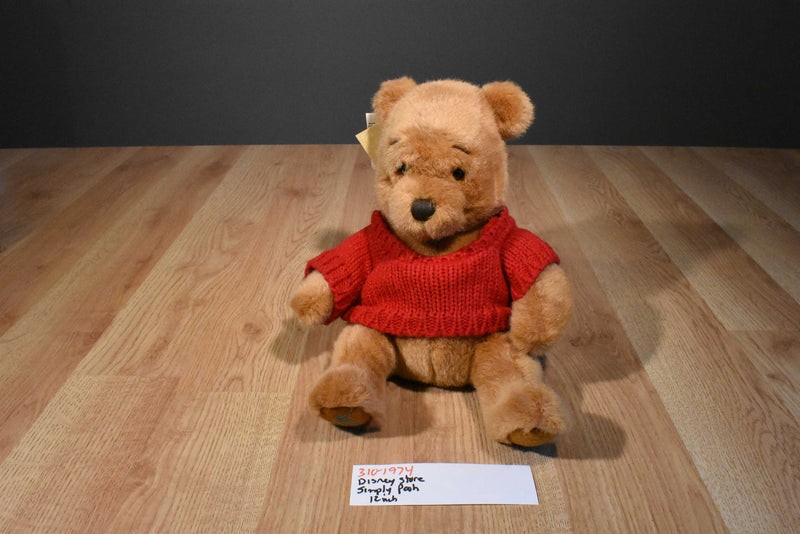 Disney Store Simply Pooh Beanbag Plush
