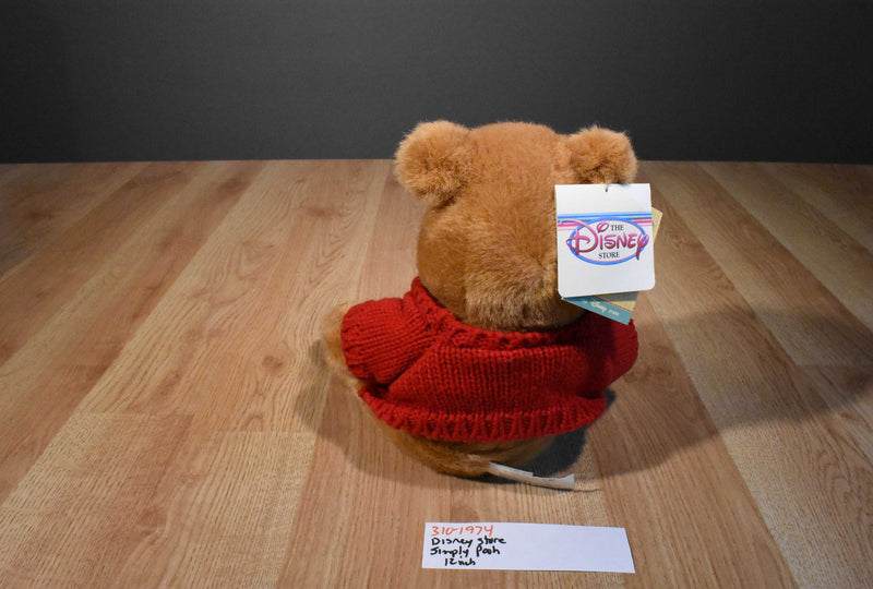 Disney Store Simply Pooh Beanbag Plush