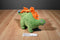 Manhattan Toy Green and Orange Stegosaurus Plush