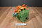 Manhattan Toy Green and Orange Stegosaurus Plush