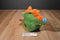 Manhattan Toy Green and Orange Stegosaurus Plush