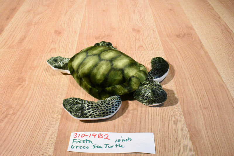 Fiesta Green Sea Turtle Plush
