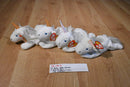 Ty Beanie Babies 4 Mystic White Unicorn 1994 Beanbag Plush with Blue Eyes