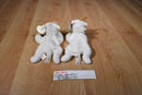 Ty Beanie Babies 4 Mystic White Unicorn 1994 Beanbag Plush with Blue Eyes