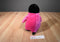 Fiesta Walk Your Petz Hot Pink, White and Black Penguin Plush