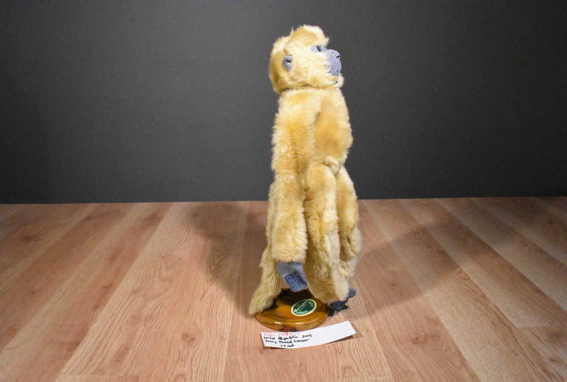 Wild Republic Gray Faced Langar Hanging Hugging Monkey 2013 Plush