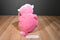 Animal Adventure Valentines Pink Monkey with Blue Heart Plush