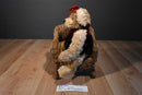 Russ Tess Tan Teddy Bear Red Dress Beanbag Plush