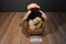 Russ Tess Tan Teddy Bear Red Dress Beanbag Plush