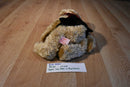 Russ Tess Tan Teddy Bear Red Dress Beanbag Plush