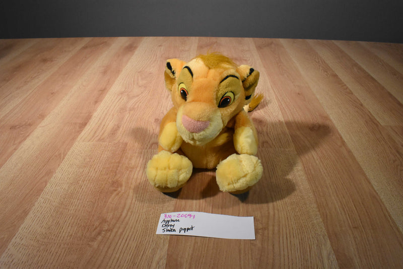 Applause Disney The Lion King Simba 1995 Hand Puppet