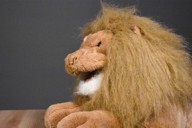 Folkmanis Full Body Lion Puppet Plush