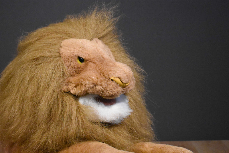 Folkmanis Full Body Lion Puppet Plush