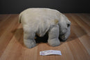 Dakin Grey Hippo Beanbag Plush