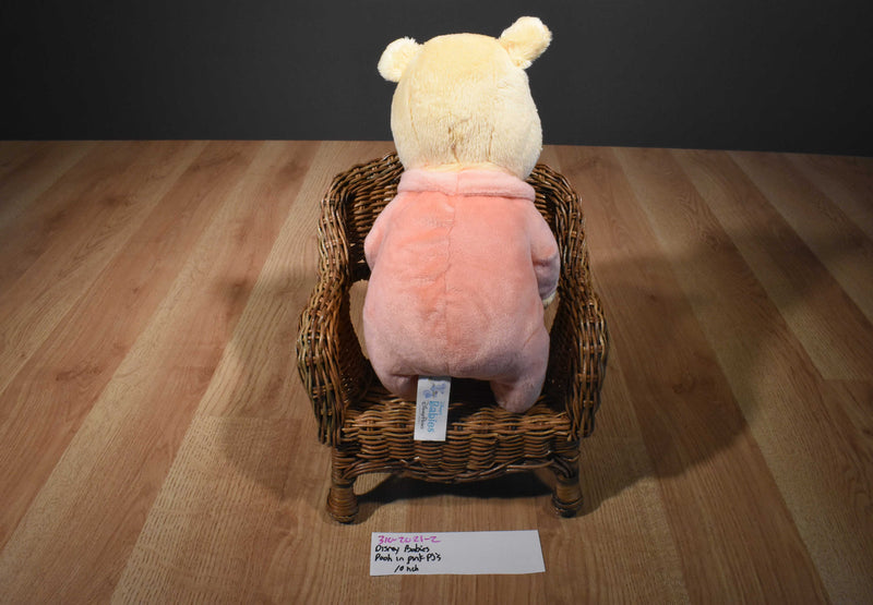 Disney Babies Pooh in Peach Colored Pajamas Plush