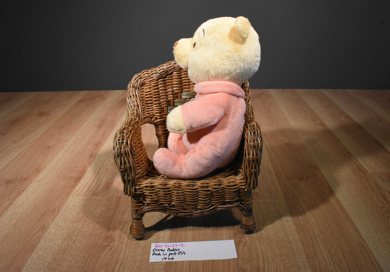 Disney Babies Pooh in Peach Colored Pajamas Plush