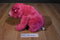 Aurora Girlz Nation Pink Bear Beanbag Plush With Pink Bow