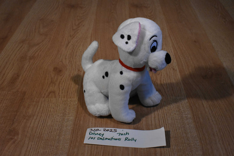 Disney Store 101 Dalmatians Rolly Beanbag Plush