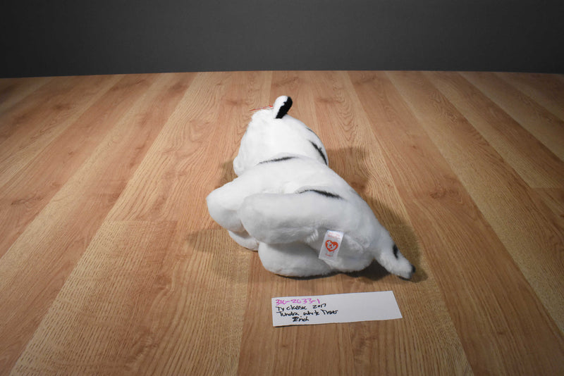 Ty Classic Tundra the White Tiger 2017 Beanbag Plush