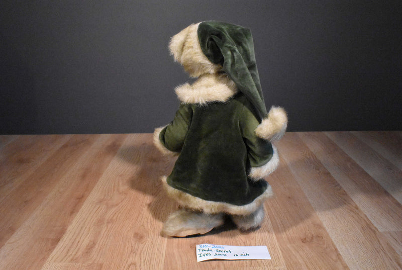 Trade Secret Beige Teddy Bear Ives 2002 Beanbag Plush