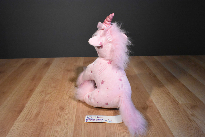 Build-A-Bear Shooting Stars Pink Unicorn Horse Plush