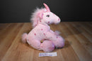 Build-A-Bear Shooting Stars Pink Unicorn Horse Plush