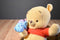 Fisher Price Disney Pooh Babies My First Pooh Rattle Plush