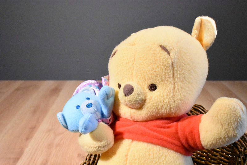 Fisher Price Disney Pooh Babies My First Pooh Rattle Plush