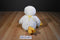 May Dept. Stores Friendzies White and Yellow Duck 2005 Beanbag Plush