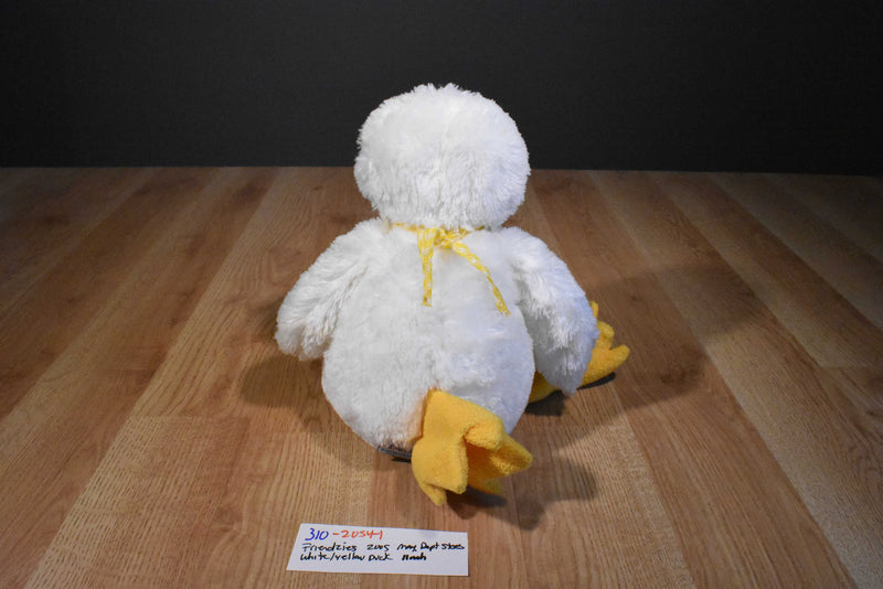 May Dept. Stores Friendzies White and Yellow Duck 2005 Beanbag Plush