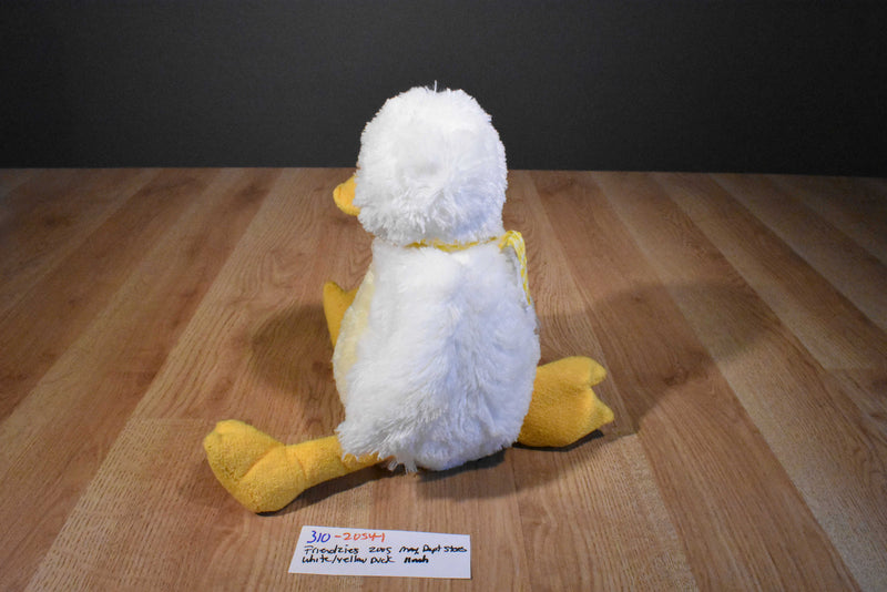 May Dept. Stores Friendzies White and Yellow Duck 2005 Beanbag Plush