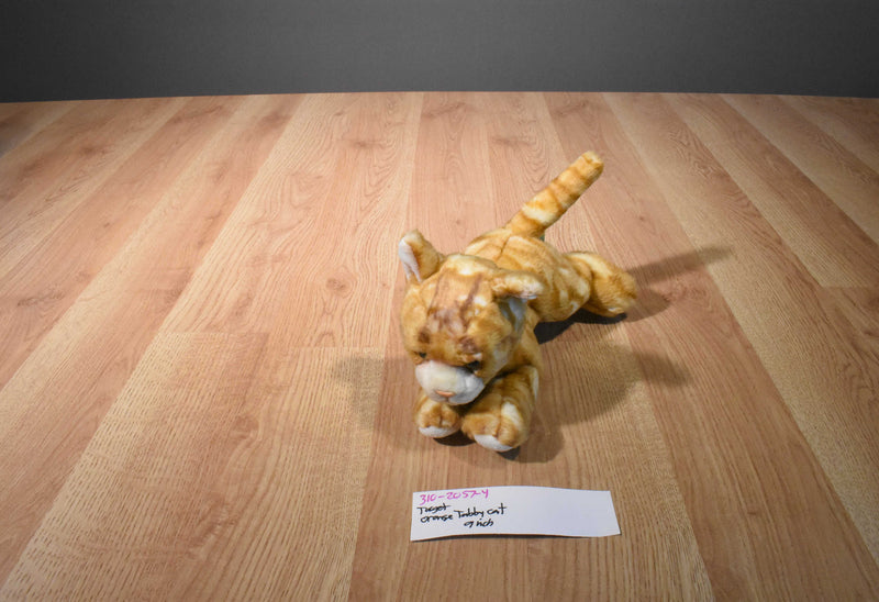 Target Orange and White Tabby Cat Plush
