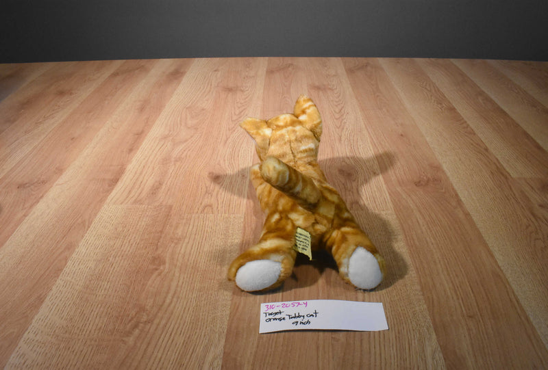 Target Orange and White Tabby Cat Plush