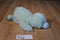 Wal-Mart Flat Fluffy Blue Duck Beanbag Plush