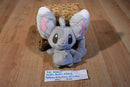 Jakks Pacific Pokemon Minccino Grey Mouse 2011 Plush