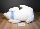 Joann Stores Large Polar Bear Plush with Blue Snowflake Scarf