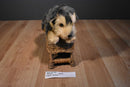 Aurora Flopsie Yorky the Gray and Tan Yorkshire Terrier Beanbag Plush