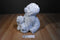 Unipak Blue Mother Bear and Cub Plush