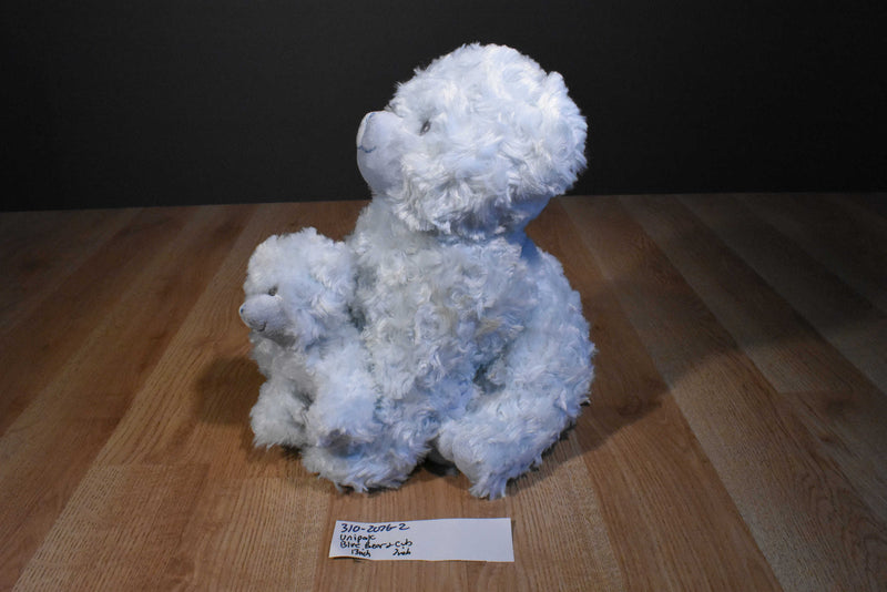 Unipak Blue Mother Bear and Cub Plush