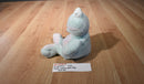 Ty Pluffies Grins Green and Pink Frog 2002 Beanbag Plush