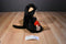 Tri Russ Target Chimp with Red Heart and Small Monkey Beanbag Plush