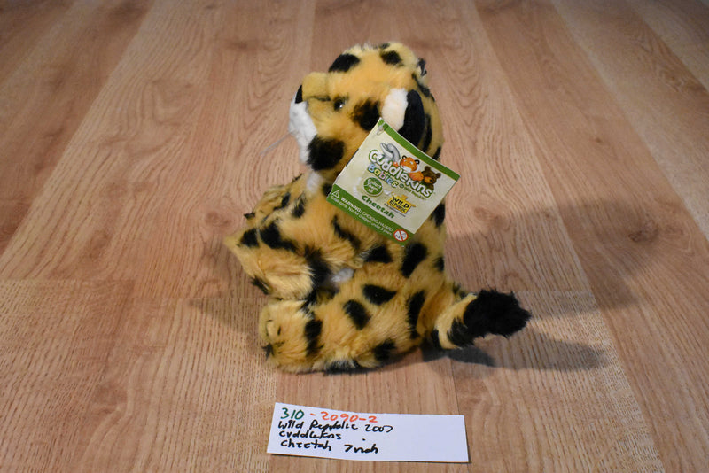 Wild Republic Cuddlekins Babies Cheetah 2007 Beanbag Plush