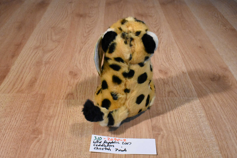 Wild Republic Cuddlekins Babies Cheetah 2007 Beanbag Plush