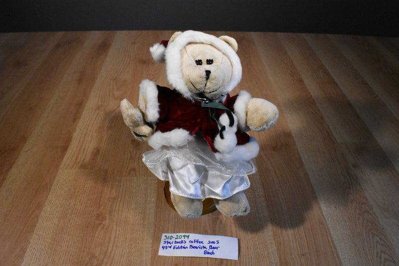 Starbucks 43rd Edition Bearista Bear 2005 Plush