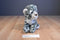 Aurora Baby Snow Leopard Cub Beanbag Plush With Blue Eyes